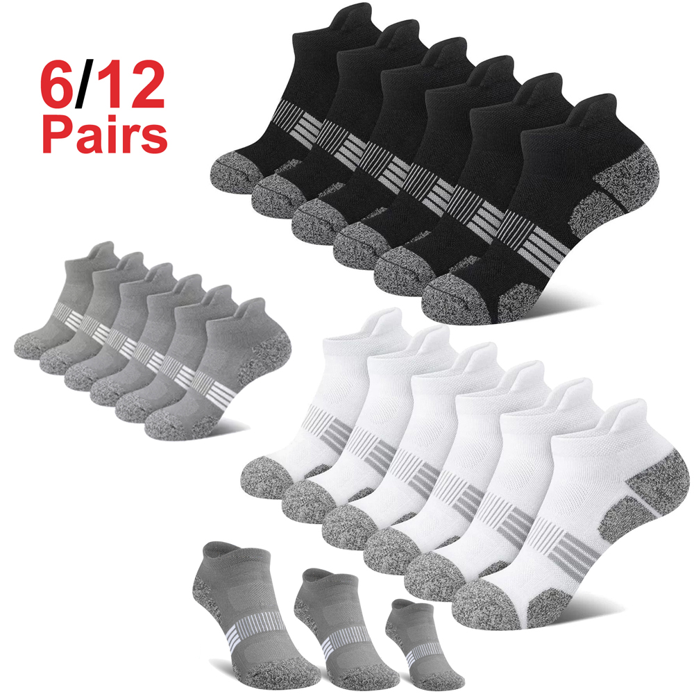 Unisex Ankle Socks 6/12 Pairs  - огляд і ціна Ankle Sock Low Cut