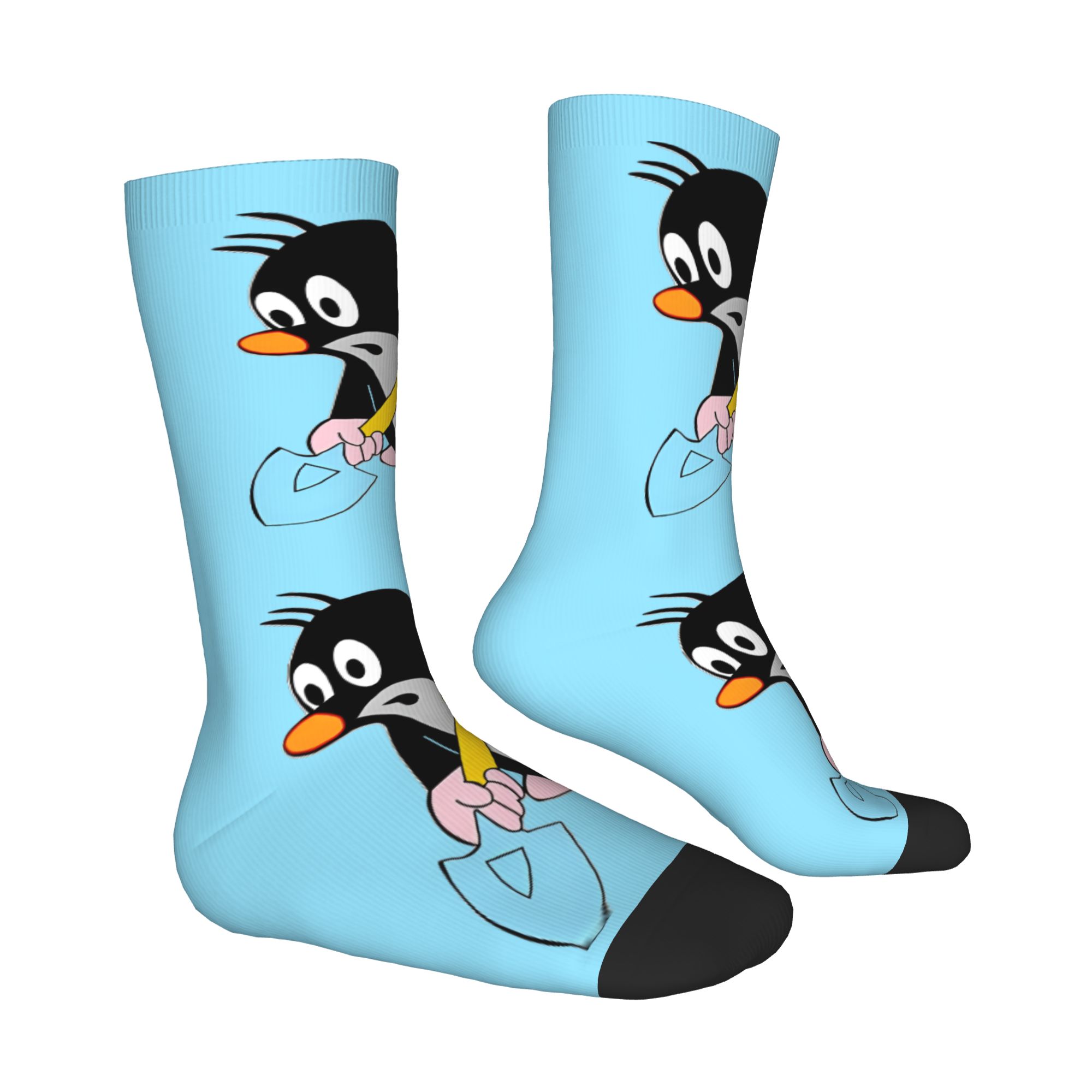 Custom Funny Cartoon Krtek Dre - огляд і ціна Dress Sock Men