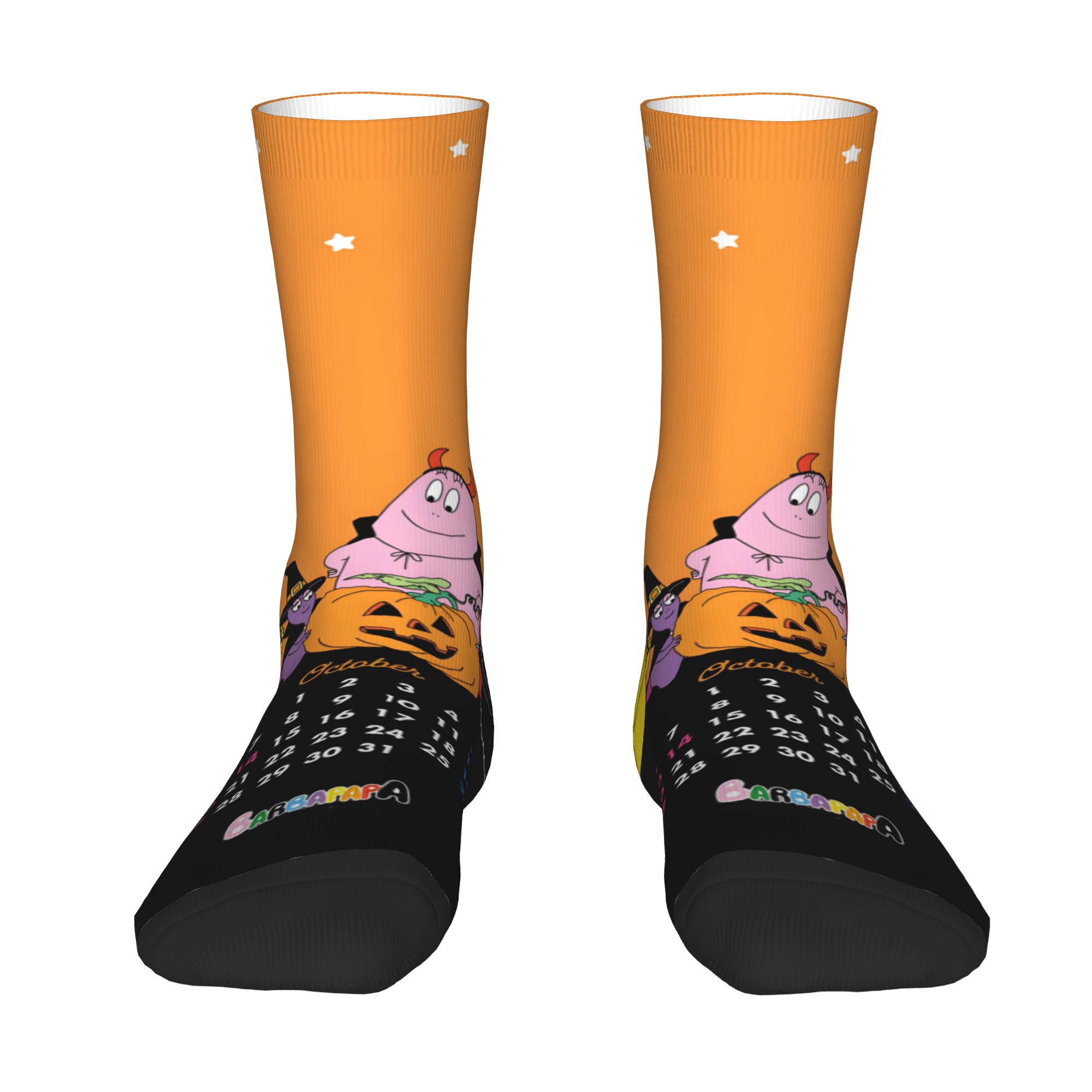 Custom Funny Cartoon Barbapapa - огляд і ціна Dress Sock Men