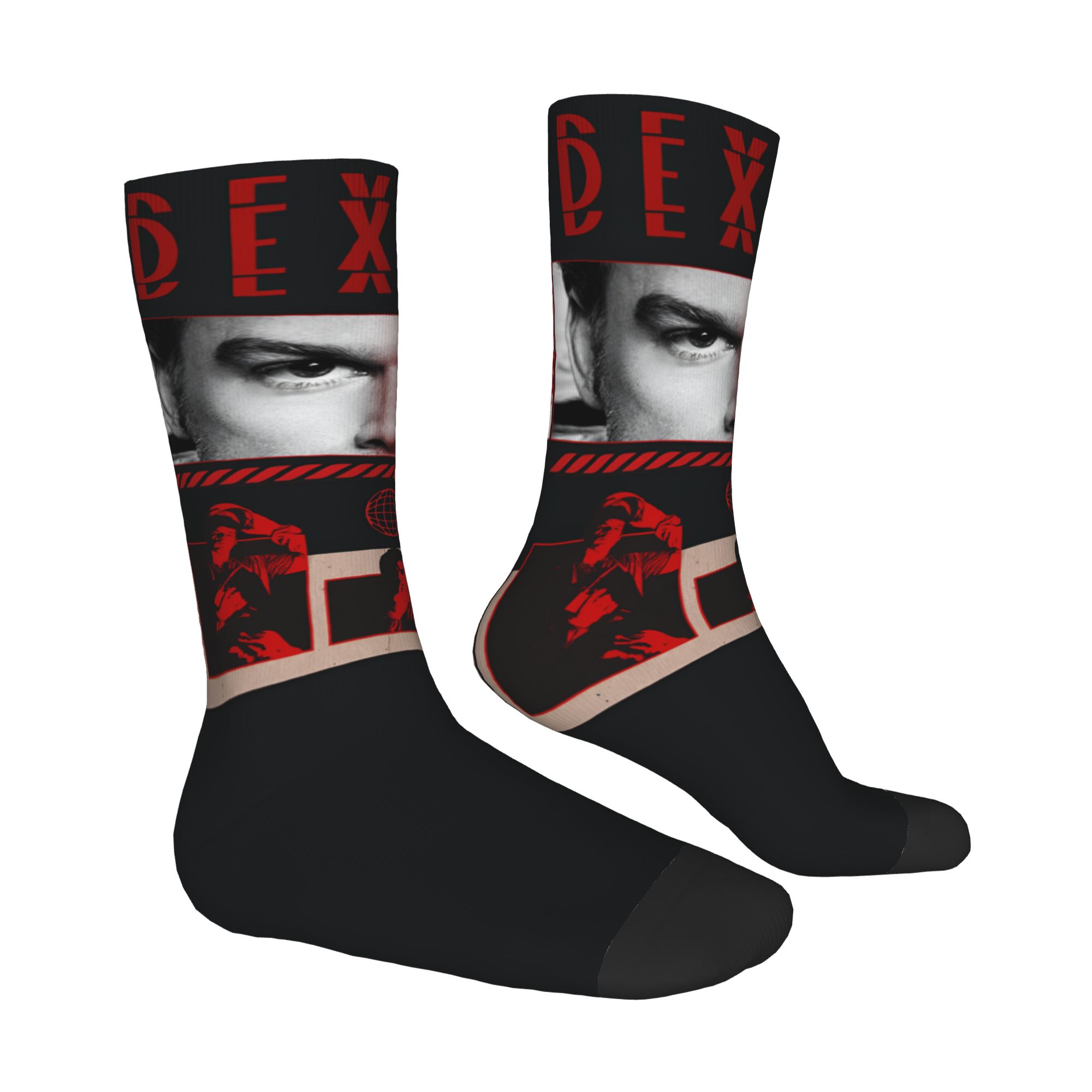 Custom Dexter Morgan Dress Soc - огляд і ціна Dress Sock Men