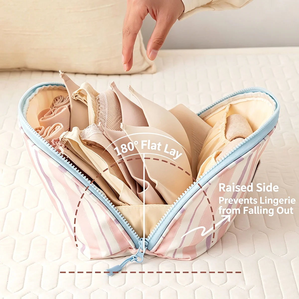 Portable Underwear Storage Bag - огляд і ціна Sock Organizer Tray