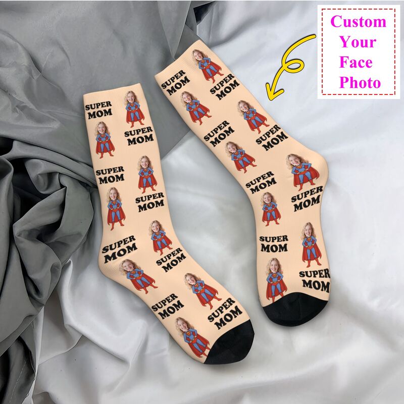 Super Mom Custom Mens Crew Soc - огляд і ціна Dress Sock Men