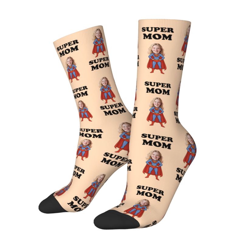 Super Mom Custom Mens Crew Soc - огляд і ціна Dress Sock Men