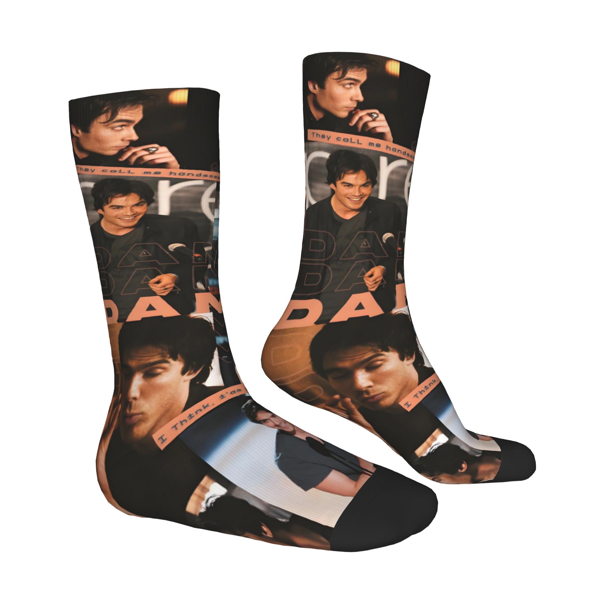 Custom The Vampire Diaries Dre - огляд і ціна Dress Sock Men