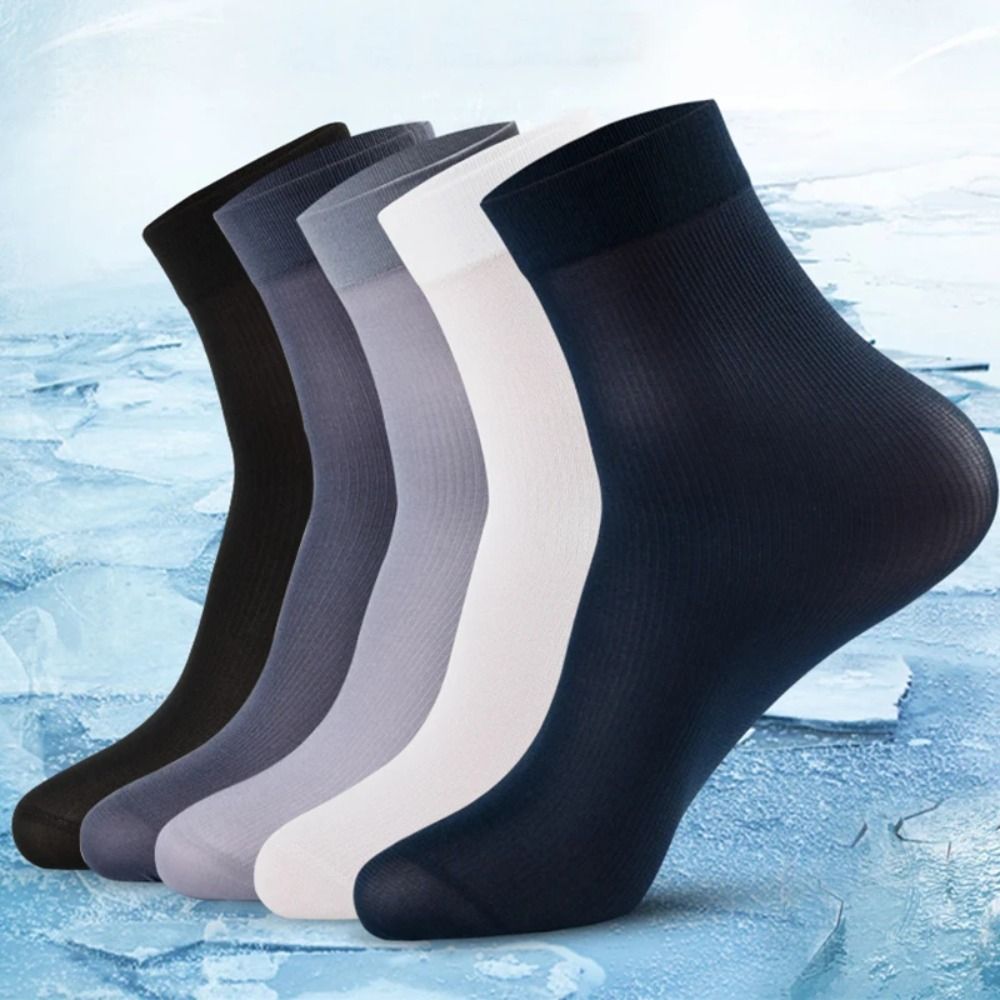 10pairs Casual Breathable Men  - огляд і ціна Silk Sock Bamboo