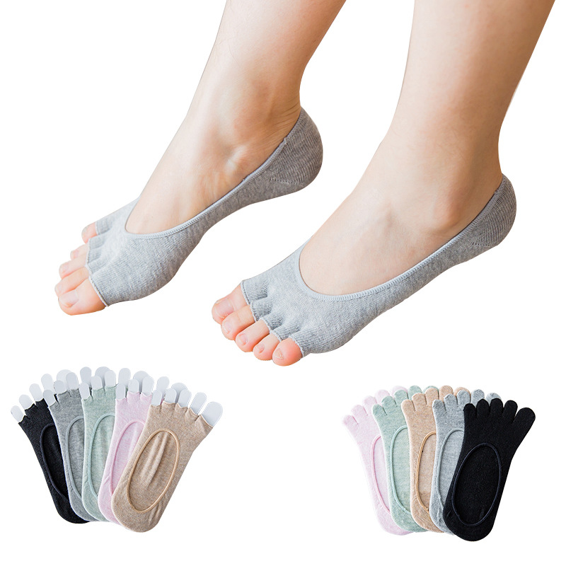 Ladies Open Toe Invisible Five - огляд і ціна Invisibility Sock Loafer