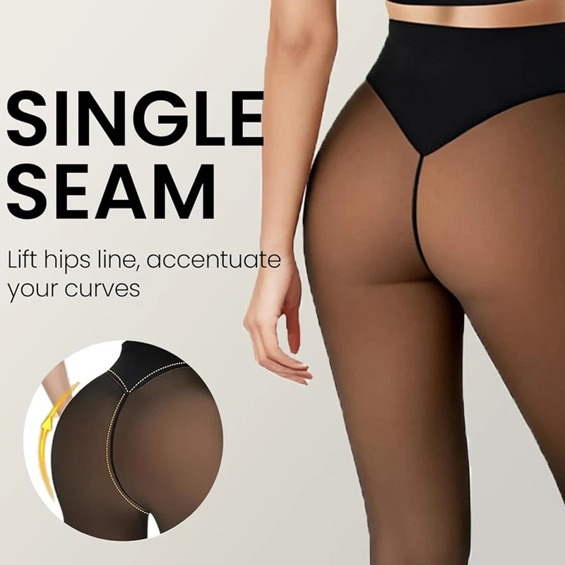One Seam Fleece Lined Tights S - огляд і ціна Tights Pantyhose Sheer