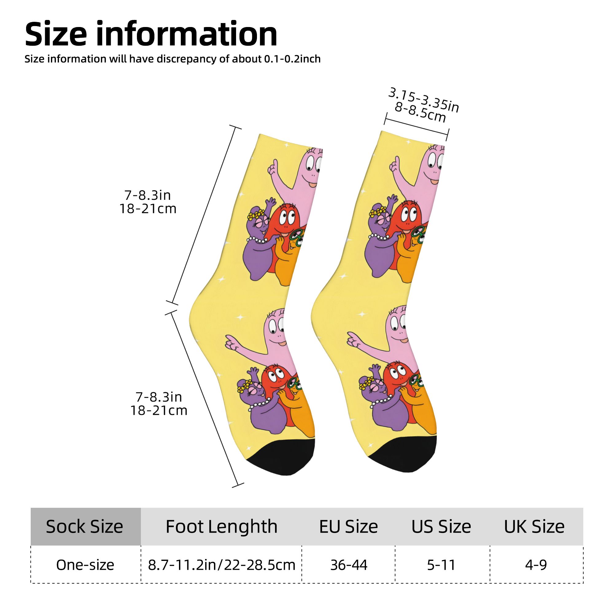 Custom Kawaii Mens Funny Carto - огляд і ціна Dress Sock Men