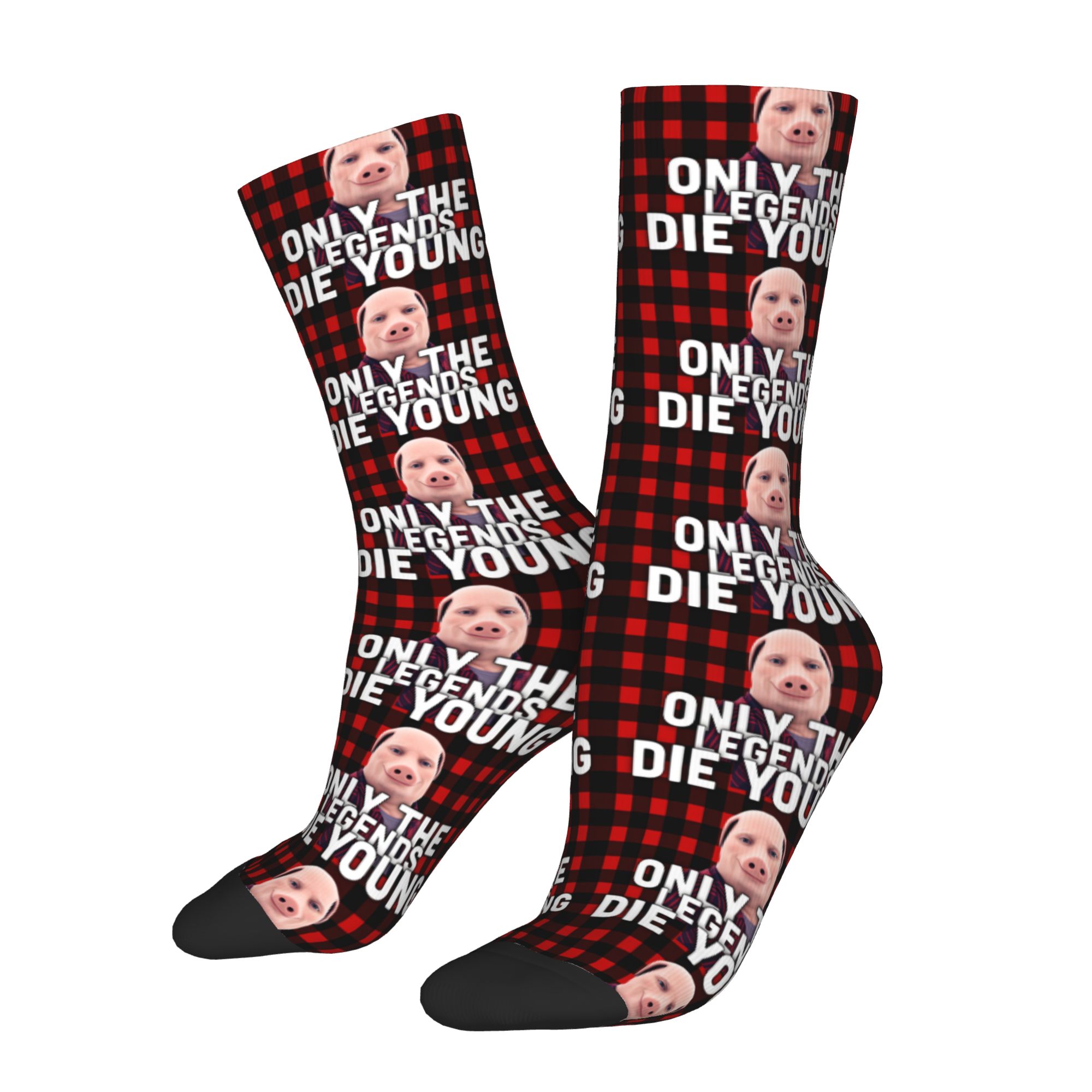Custom John pork is calling Me - огляд і ціна Dress Sock Men