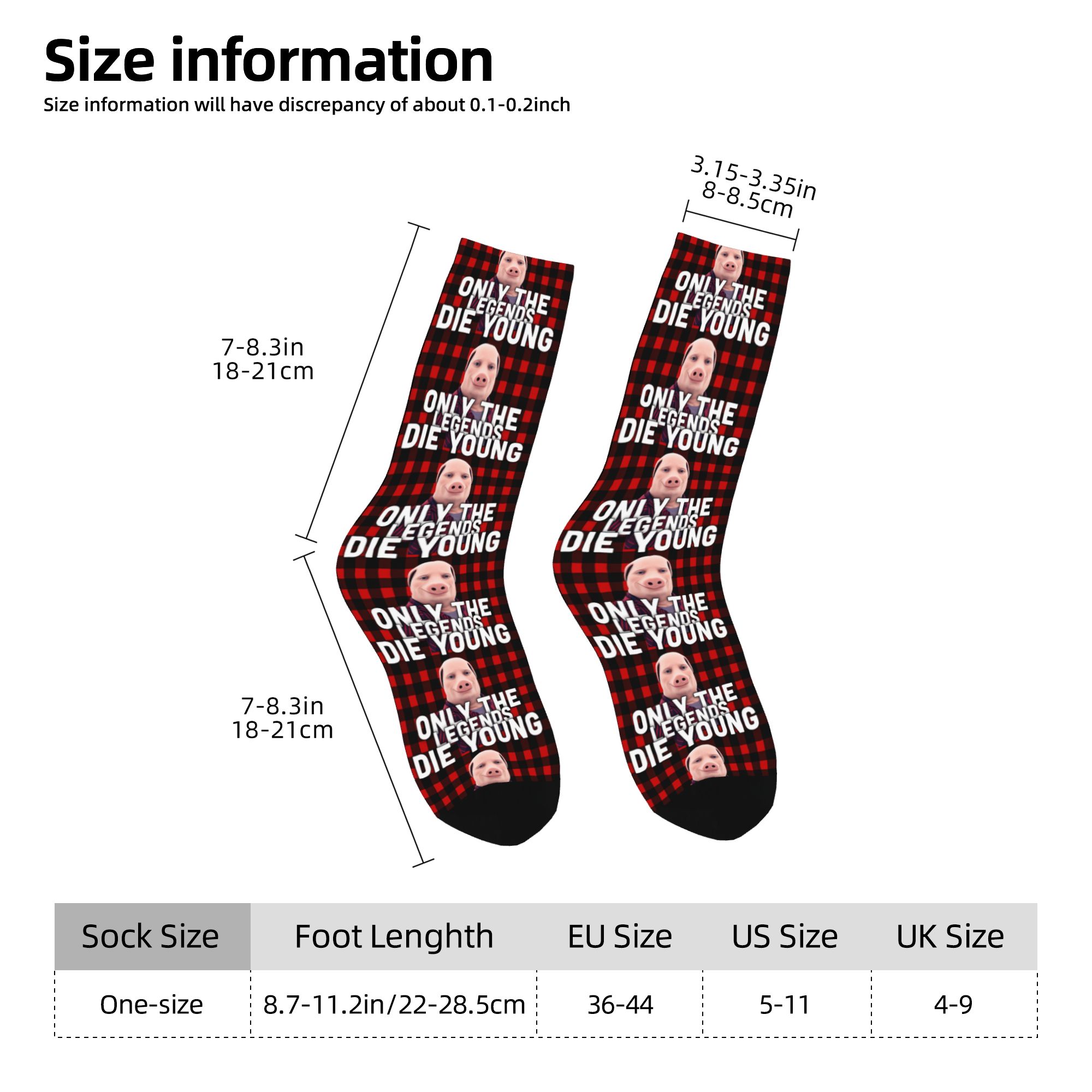 Custom John pork is calling Me - огляд і ціна Dress Sock Men