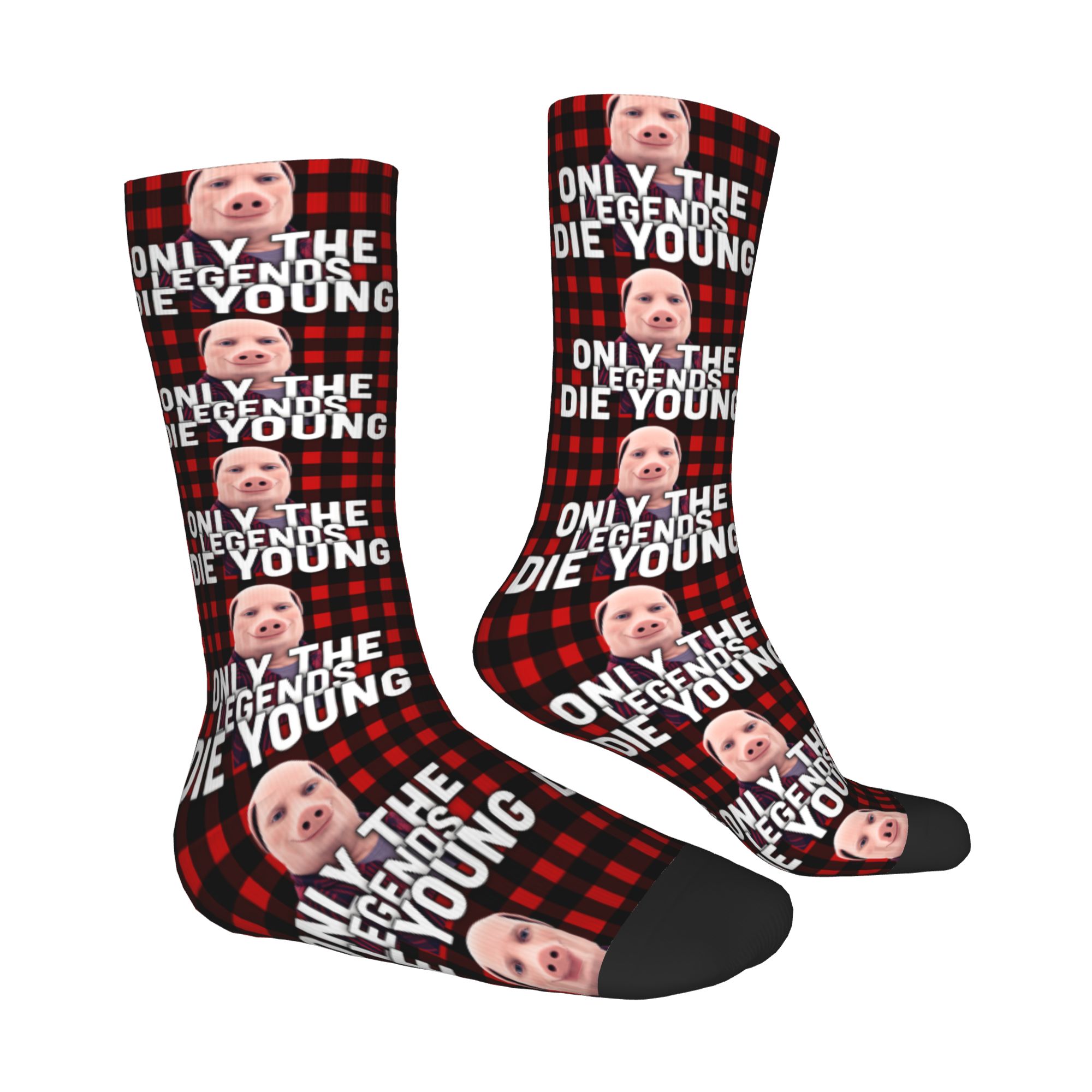 Custom John pork is calling Me - огляд і ціна Dress Sock Men