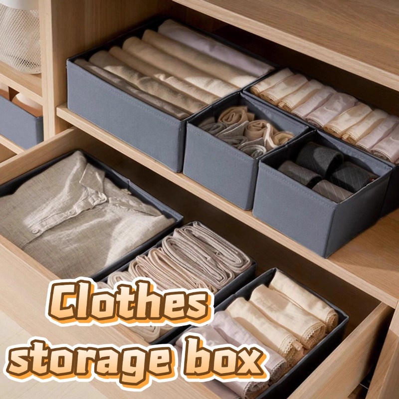 Fabric Underwear Storage Box D - огляд і ціна Sock Organizer Tray