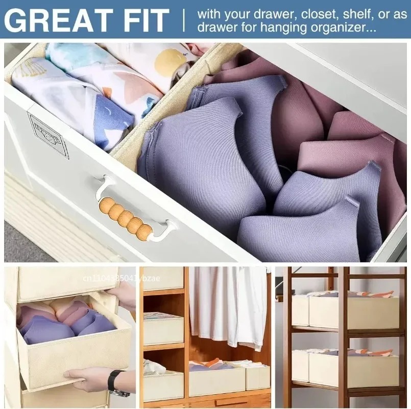 Fabric Underwear Storage Box D - огляд і ціна Sock Organizer Tray