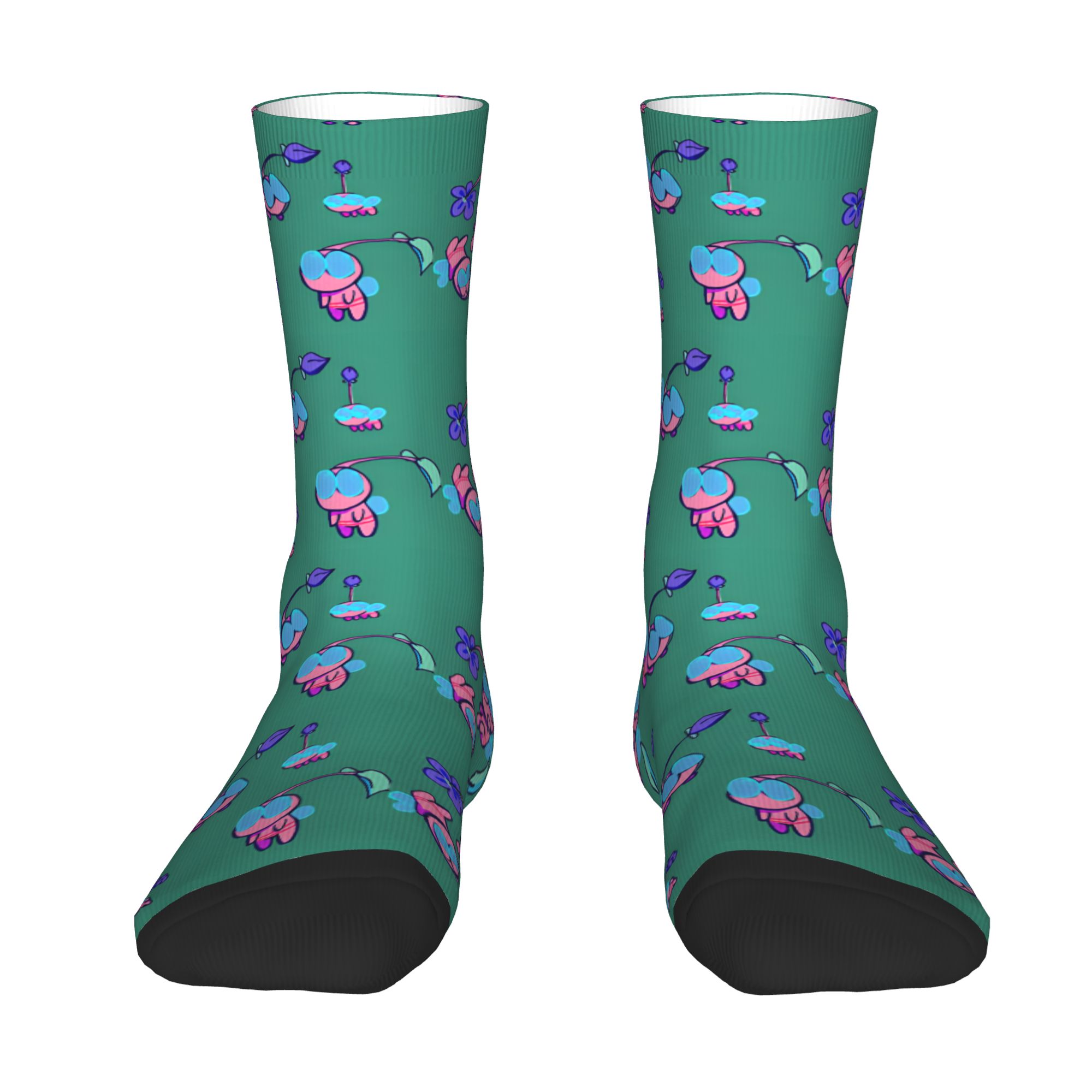 Custom P-Pikmins Anime Cartoon - огляд і ціна Dress Sock Men
