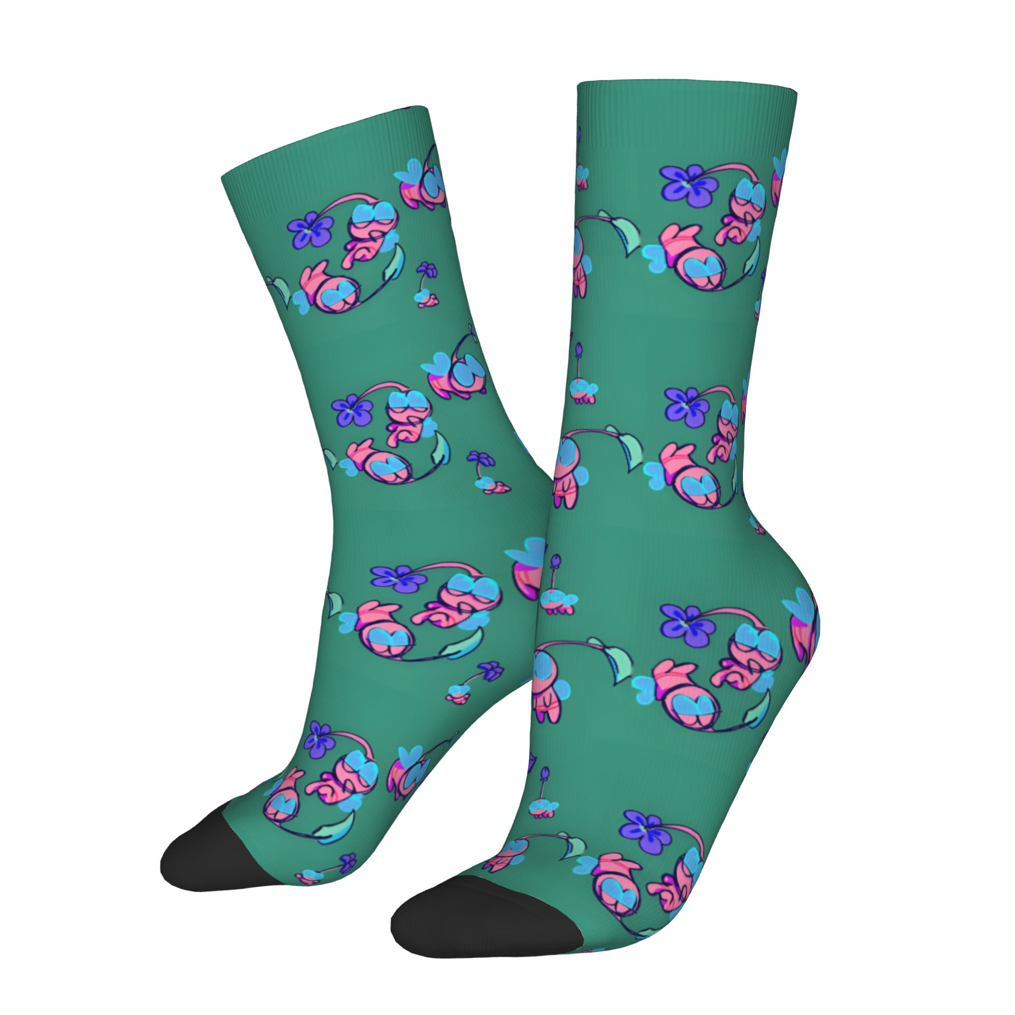 Custom P-Pikmins Anime Cartoon - огляд і ціна Dress Sock Men
