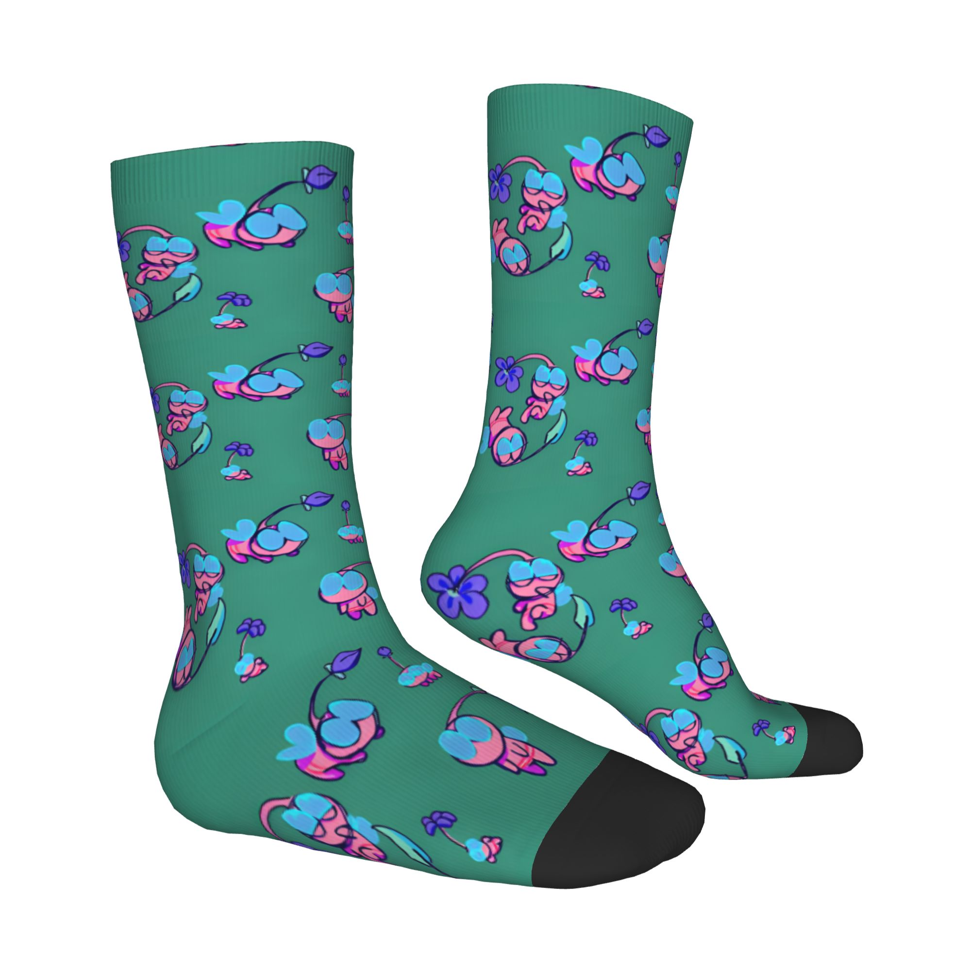 Custom P-Pikmins Anime Cartoon - огляд і ціна Dress Sock Men