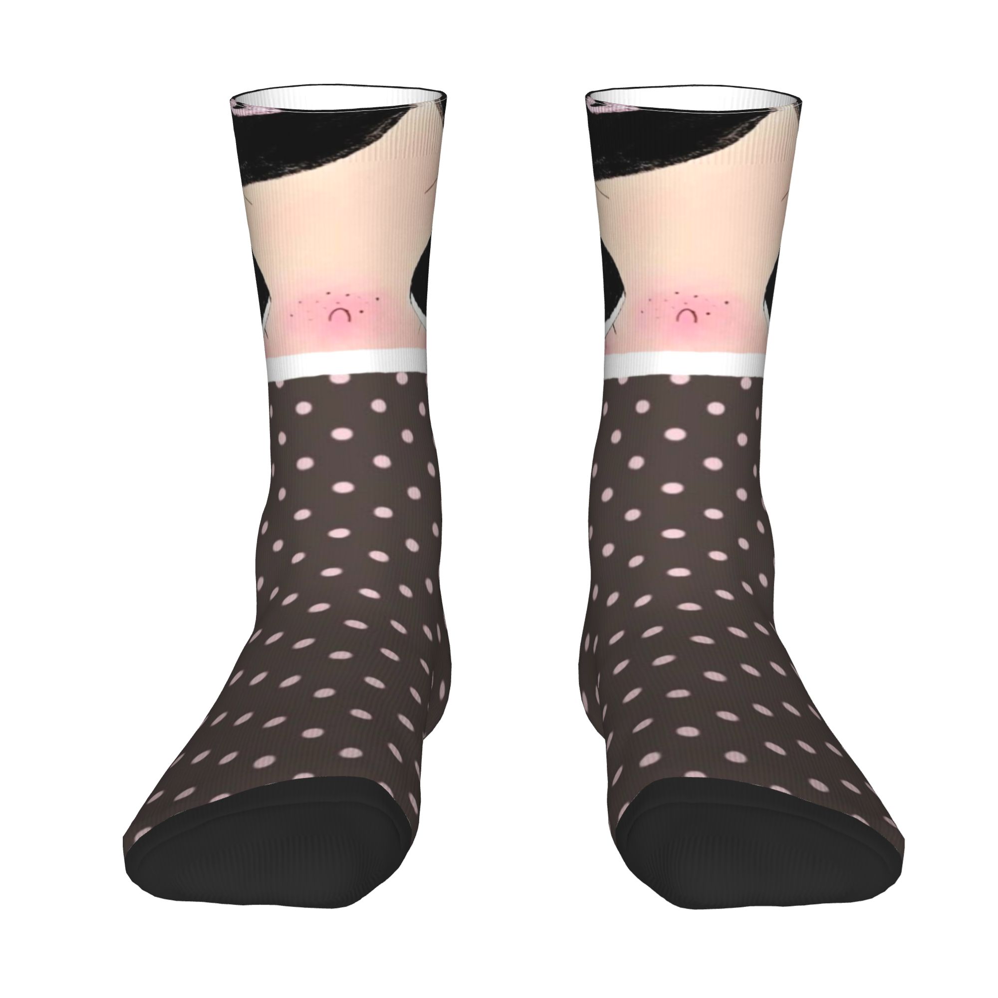 Custom Big Eyes Girl Comic Men - огляд і ціна Dress Sock Men