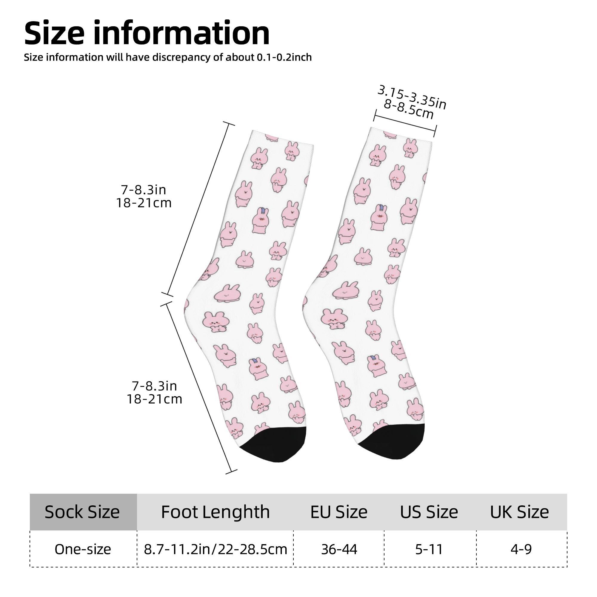 Custom Cartoon A-Asamimichans  - огляд і ціна Dress Sock Men