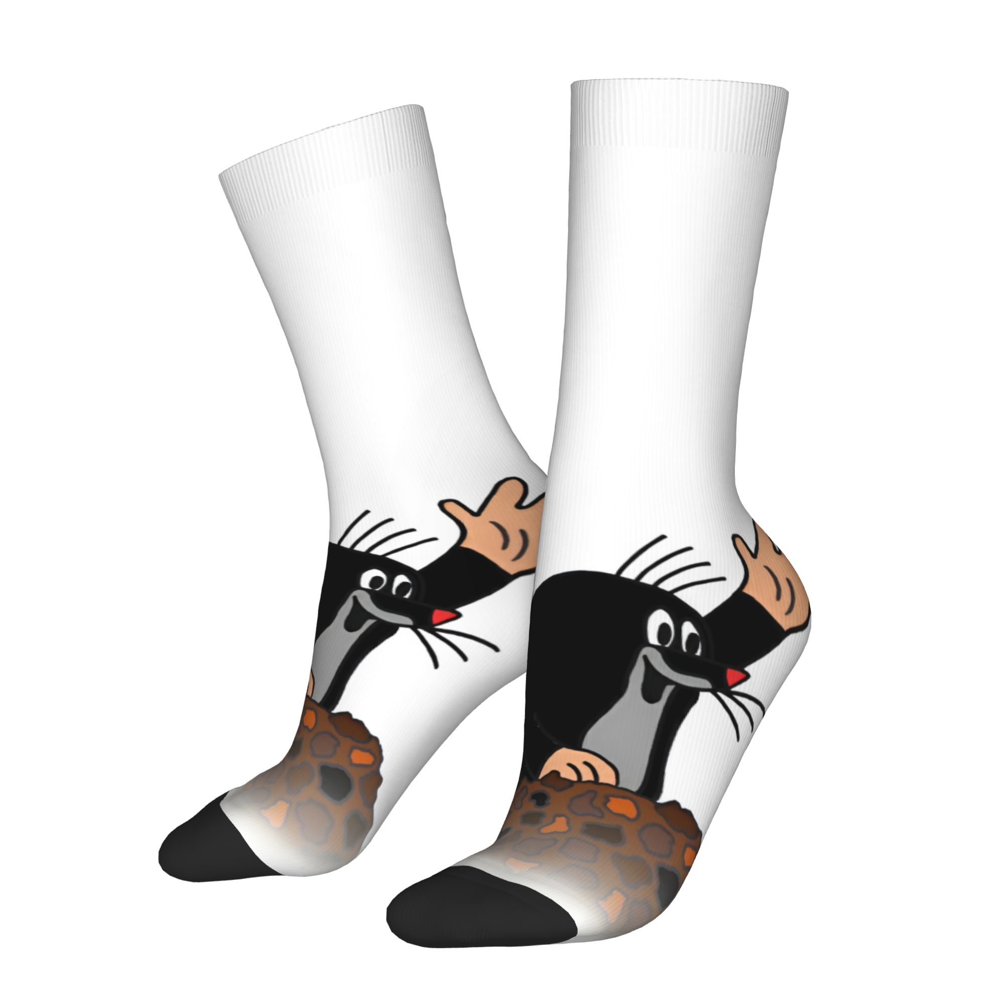 Custom Funny Cartoon Krtek Men - огляд і ціна Dress Sock Men