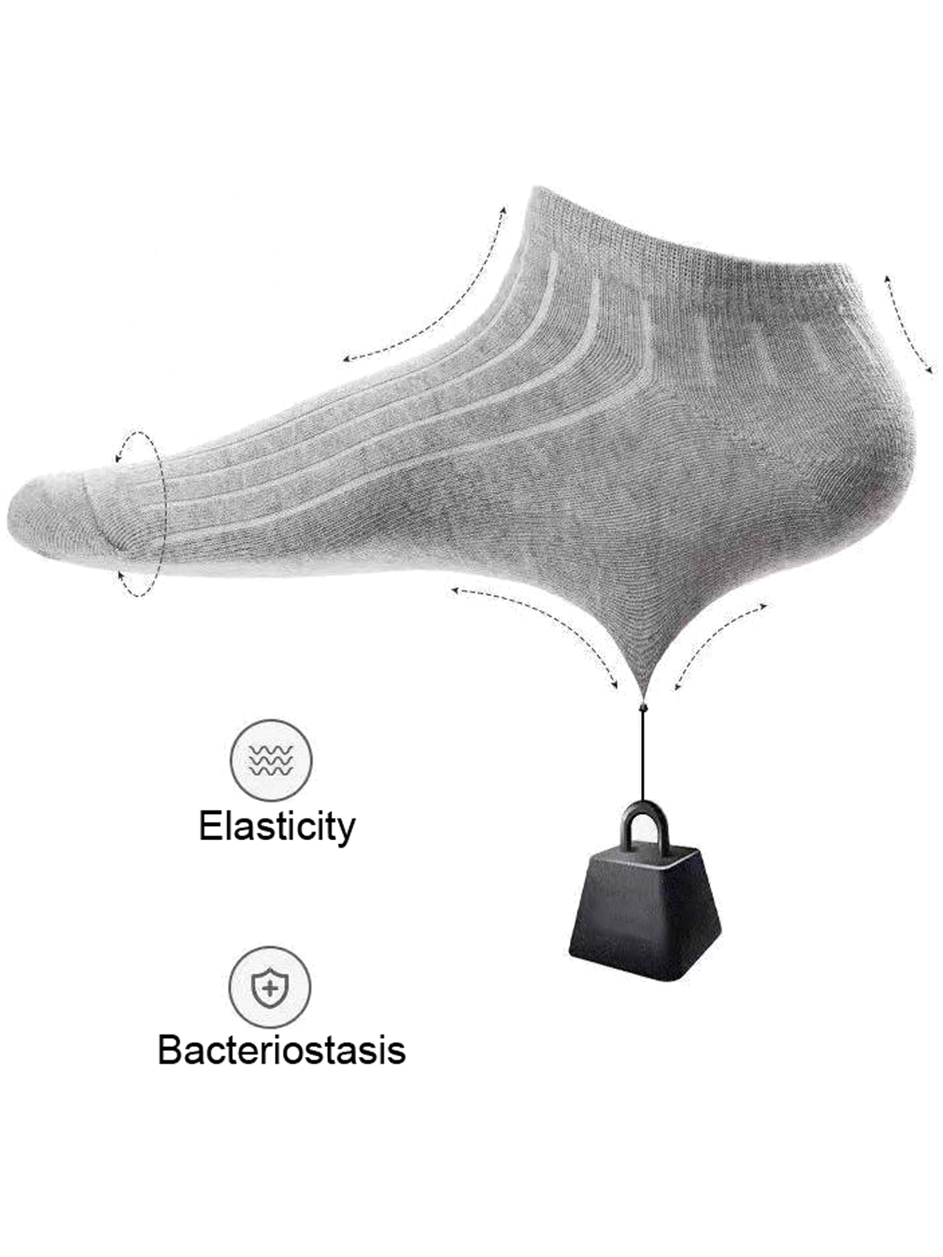 Men's Breathable Ankle Socks 1 - огляд і ціна Ankle Sock Low Cut