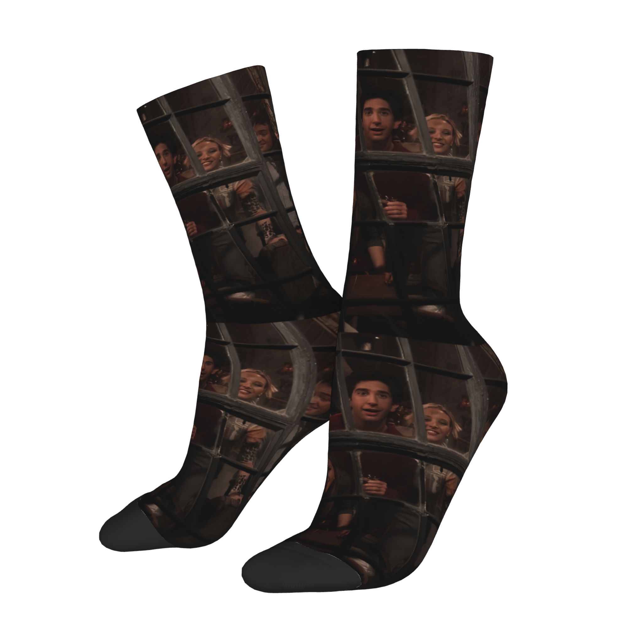 Custom Friends Men Women Crew  - огляд і ціна Dress Sock Men